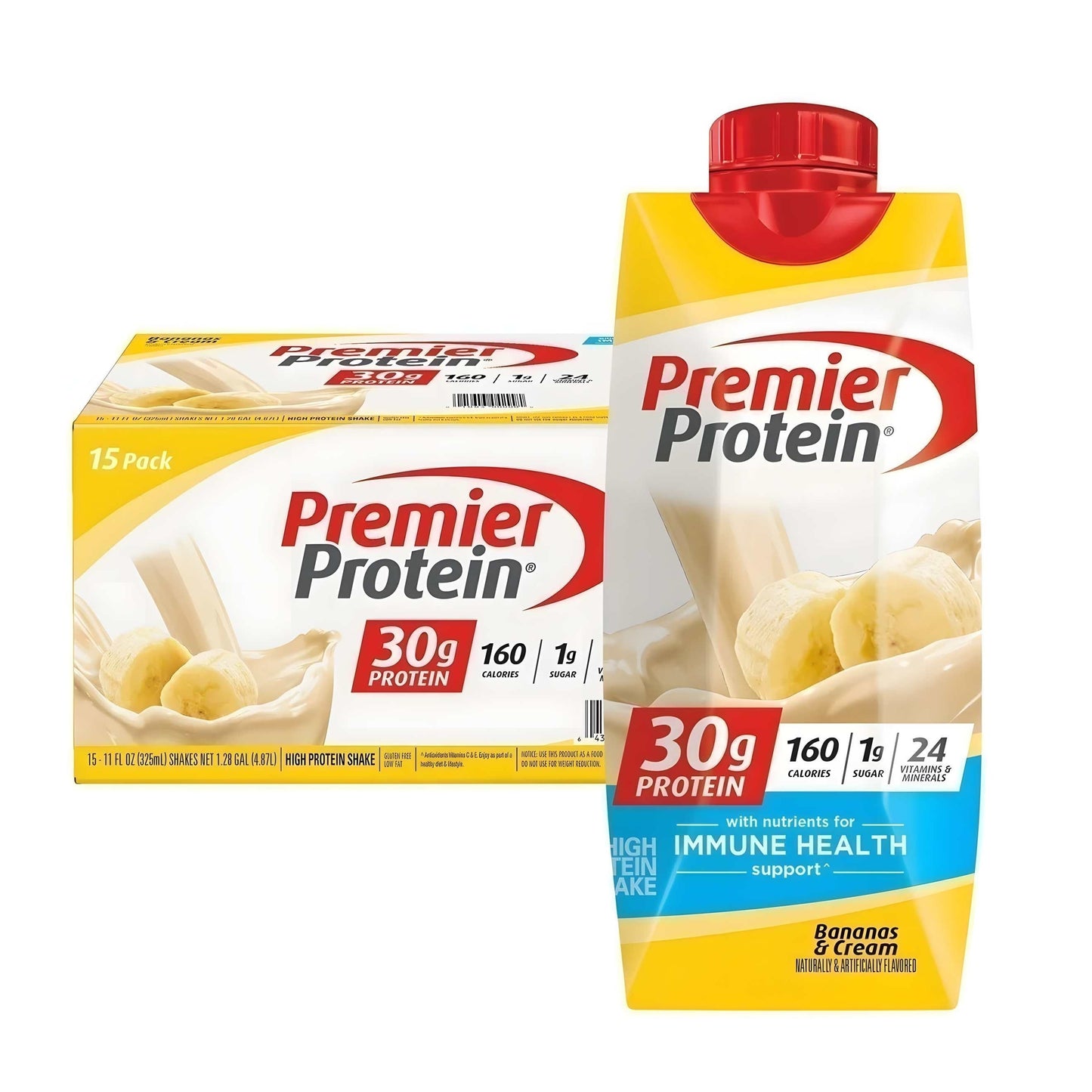 Premier Protein Protein Shake，Pack of 15