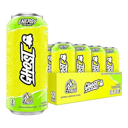 GHOST Energy Drink - 12 Pack - Energy & Focus & No Artificial Colors