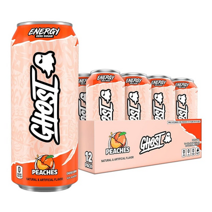 GHOST Energy Drink - 12 Pack - Energy & Focus & No Artificial Colors