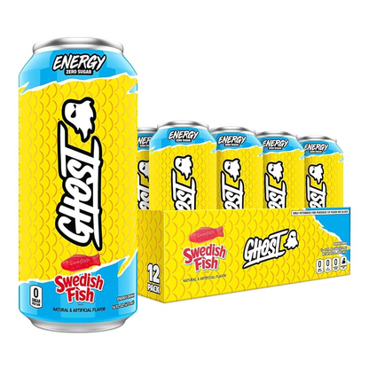 GHOST Energy Drink - 12 Pack - Energy & Focus & No Artificial Colors