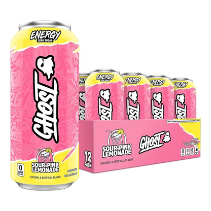 GHOST Energy Drink - 12 Pack - Energy & Focus & No Artificial Colors