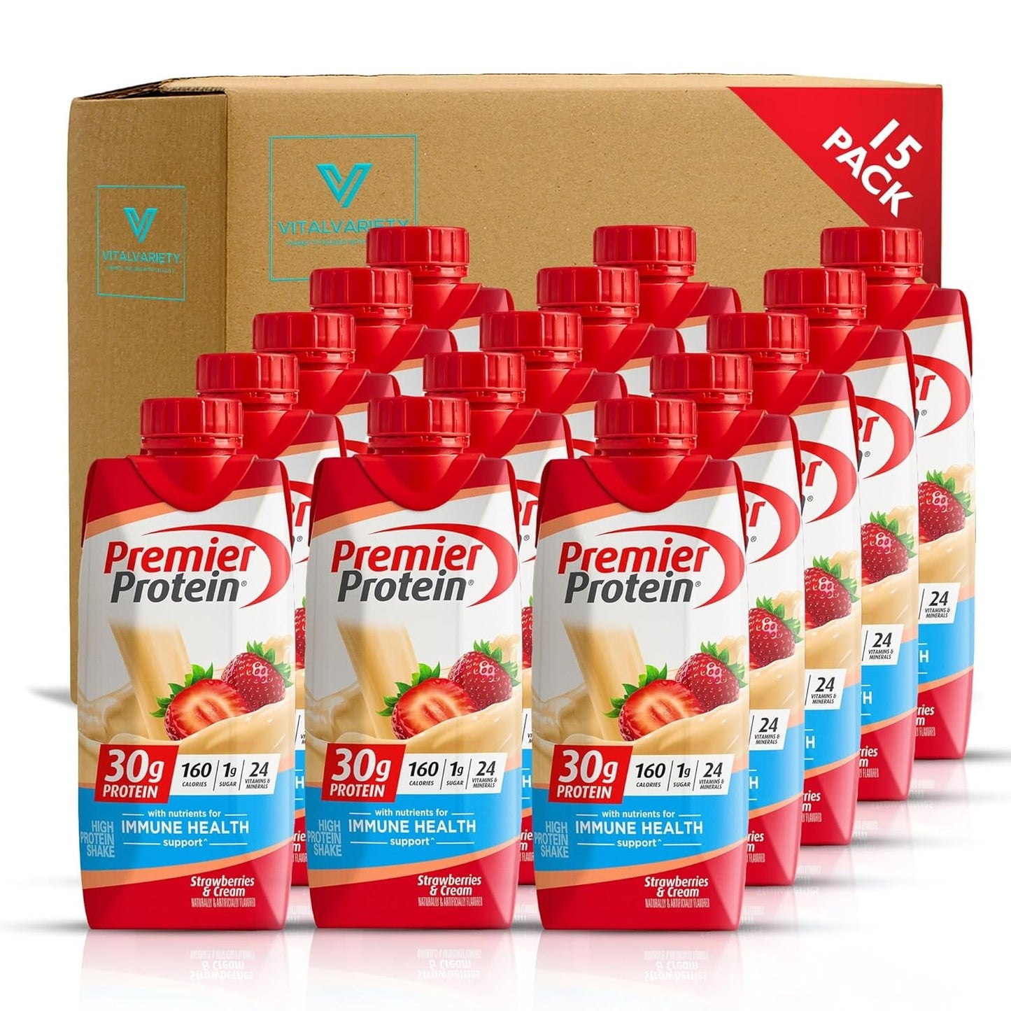 Premier Protein Protein Shake，Pack of 15