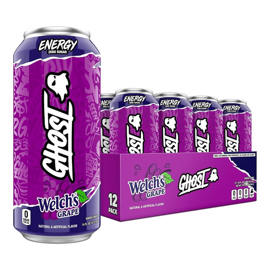 GHOST Energy Drink - 12 Pack - Energy & Focus & No Artificial Colors