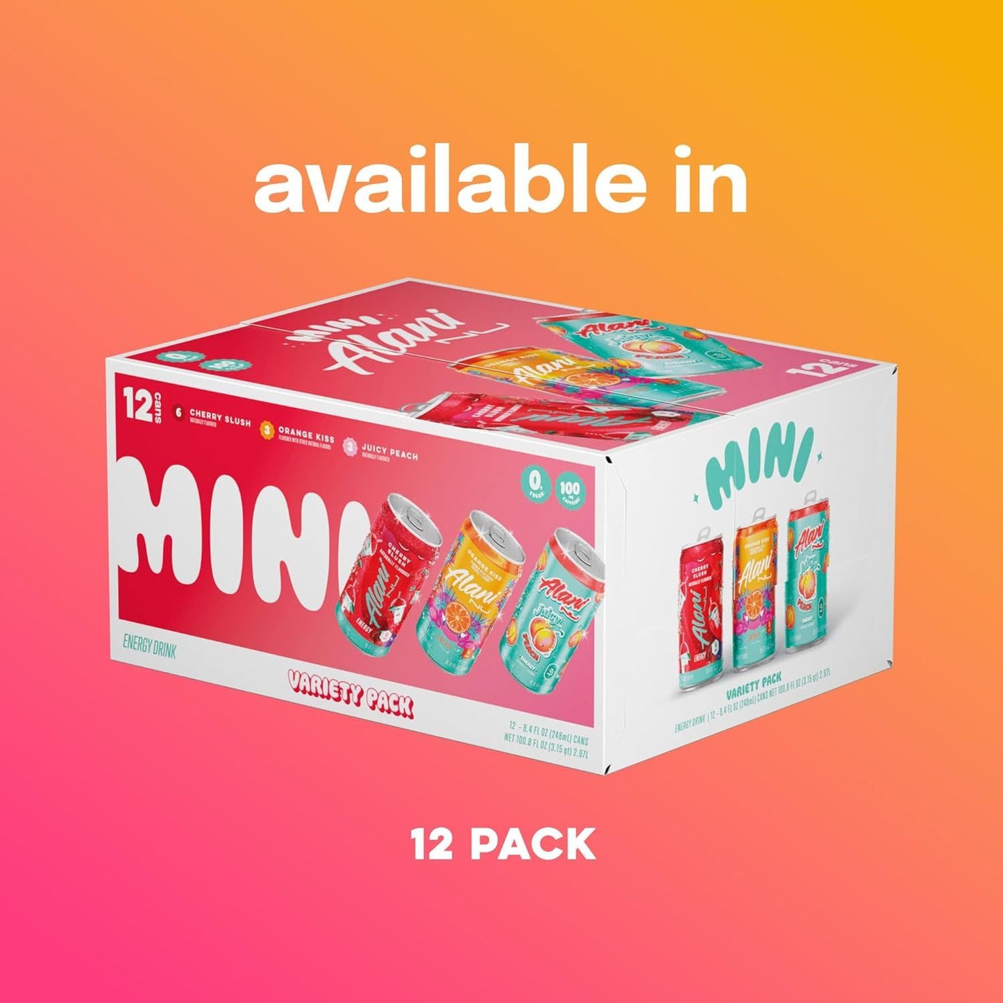 Alani Nu Energy Drinks 24 Pack