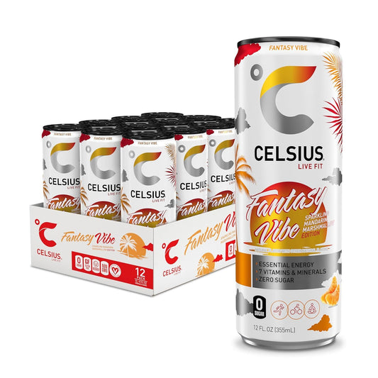 CELSIUS Assorted Flavors Official Variety Pack,(Pack of 12)